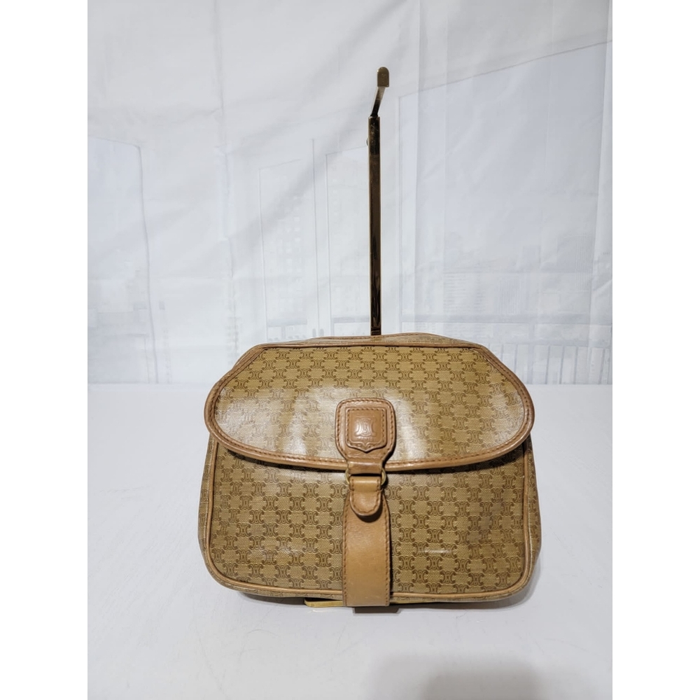 CELINE Macadam PVC Leather Pouch/Clutch